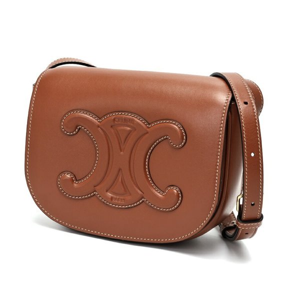 CELINE Brown Shoulder Bag - Picture 1 of 8